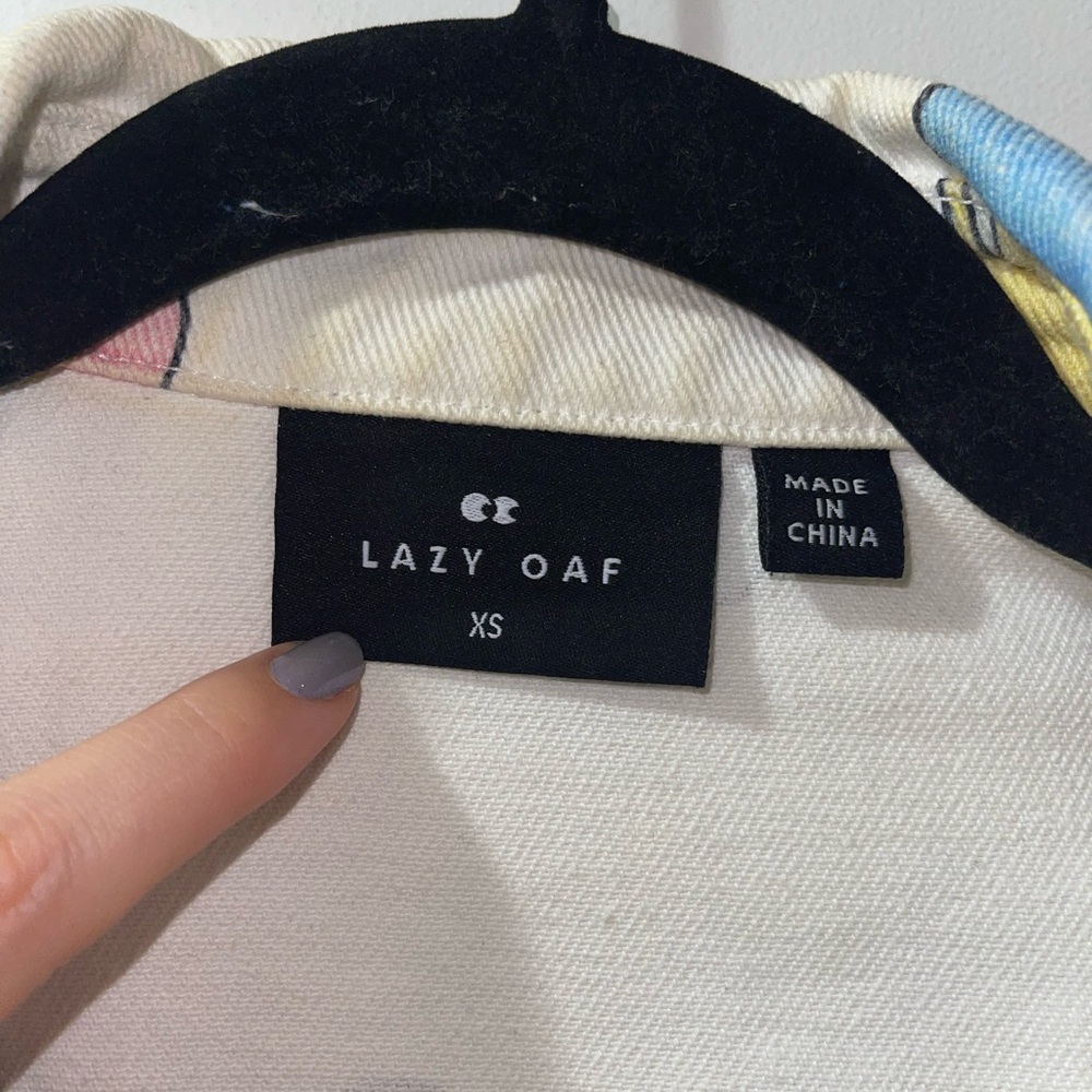 Lazy Oaf Multicolor Graphic Jacket - Picture 2 of 4
